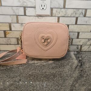 Juicy Couture Light Pink Camera Bag Style Crossbody nwt